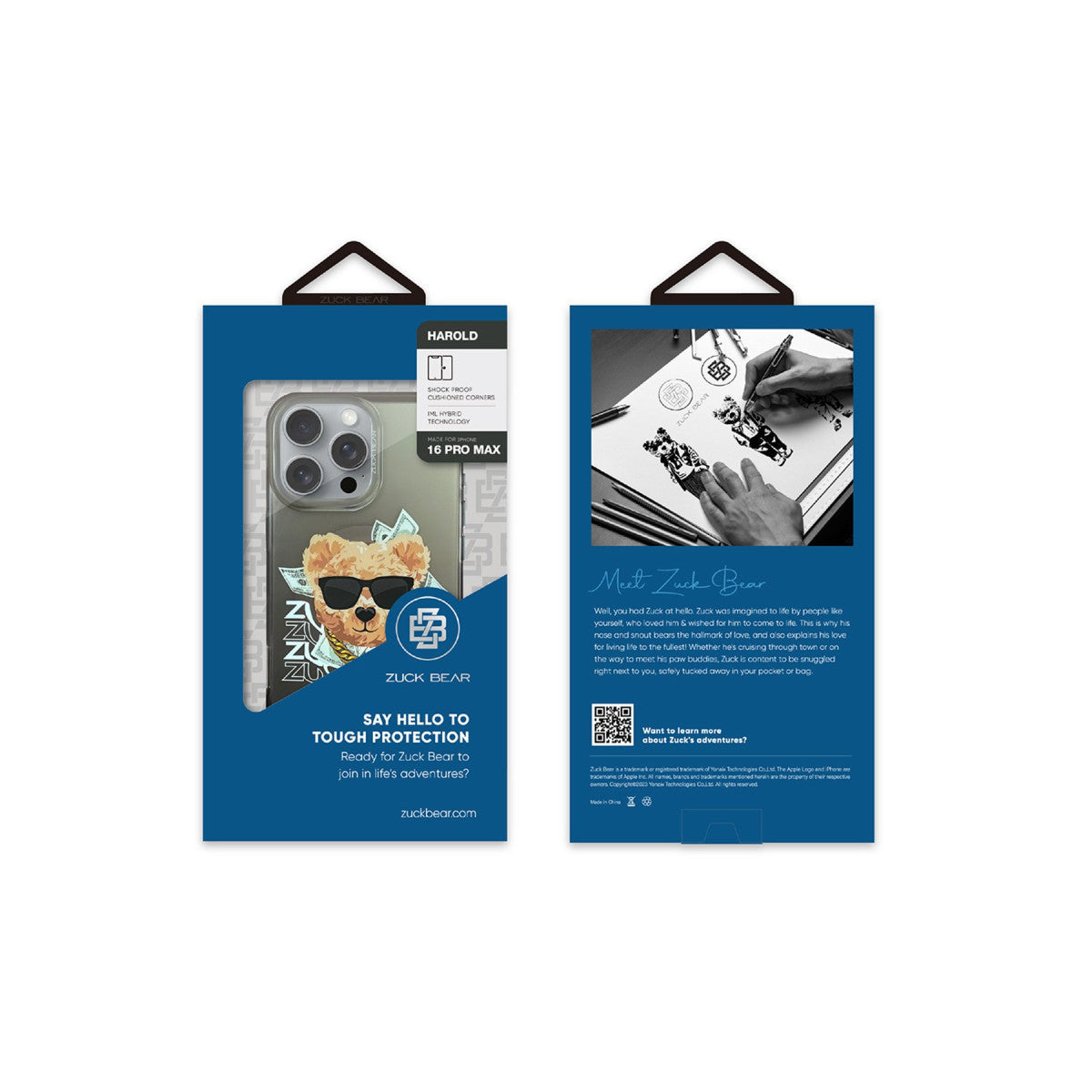 ZuckBear Apple iPhone 16 Pro Max Harold Magsafe Kapak